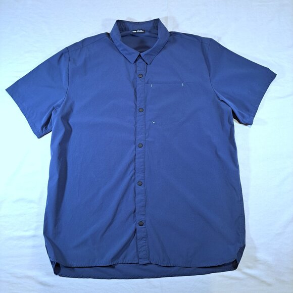 THE NORTH FACE LIGHTWEIGHT HIKING SHIRT BLUE MEN'S XL - Picture 1 of 5